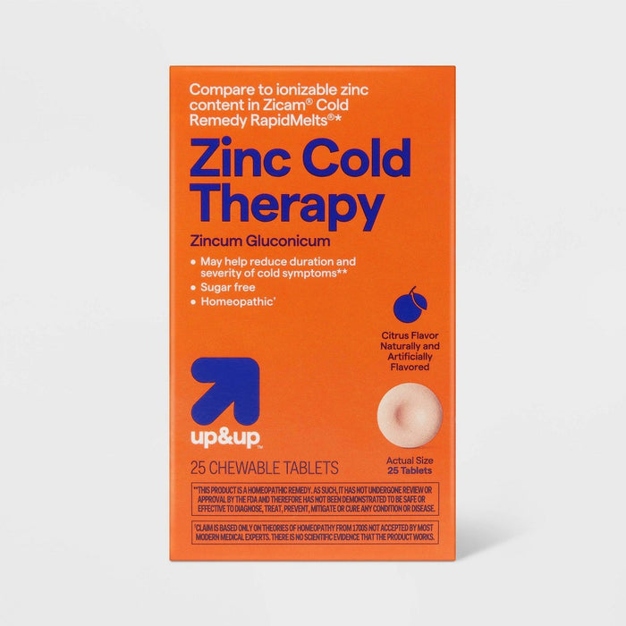 Quick Dissolve Cold Shortening Tablets - Citrus - 25ct - up&up