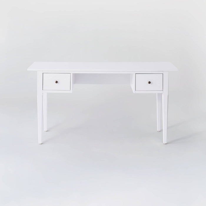 Dana Point Wood Writing Desk with Drawers White - Threshold designed with Studio McGee (LOCAL PICKUP ONLY)