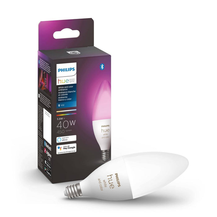 Philips Hue 40W Color Candle 1P