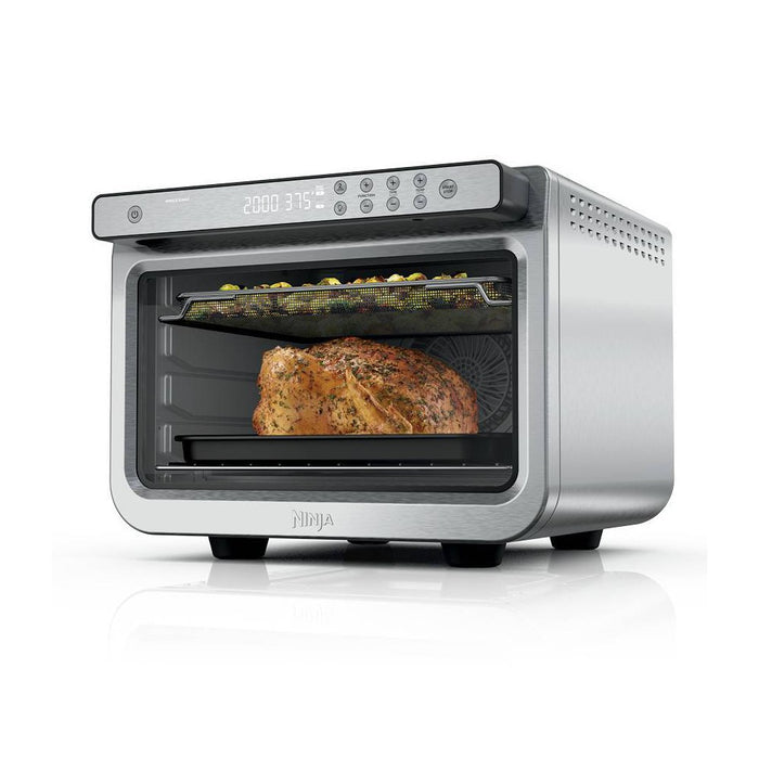 Ninja Prestige Smart XL Air Fryer and Countertop Oven DT501: Stainless Steel Toaster Oven, 1800W, Includes Air Fry Basket (LOCAL PICKUP ONLY)