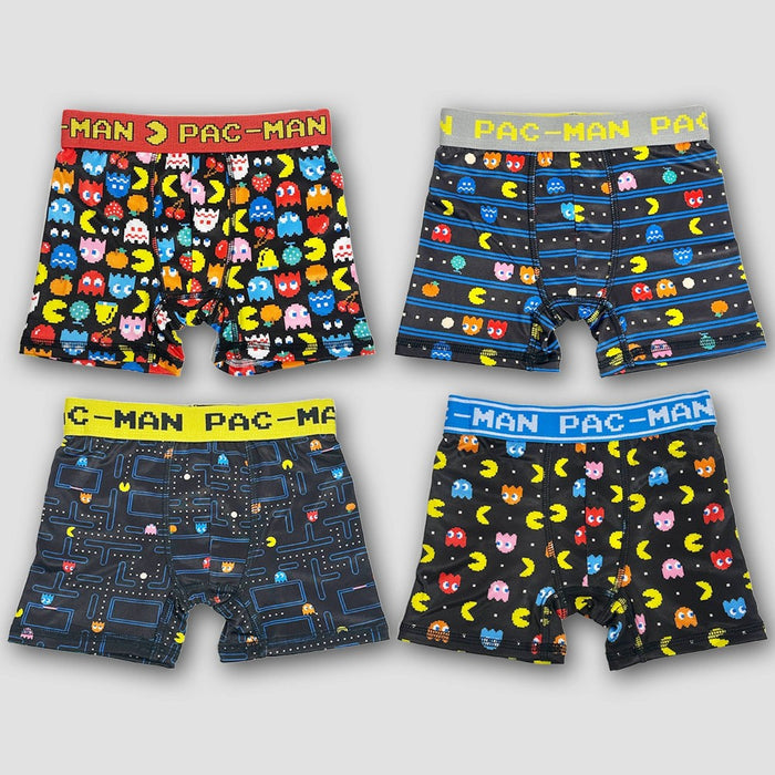 Boys' Pac-Man 4pk Poly Underwear - 10