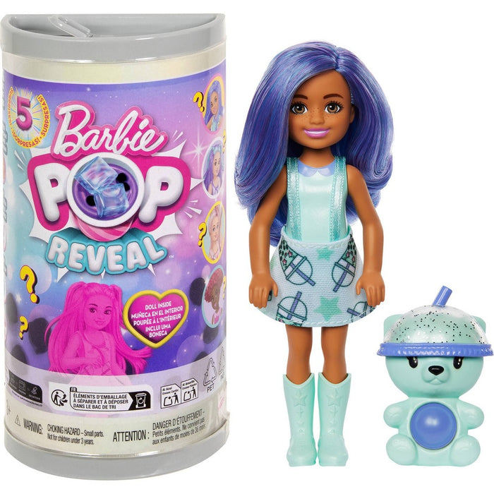 Barbie Chelsea Pop Reveal Bubble Tea Series Doll (Styles May Vary)