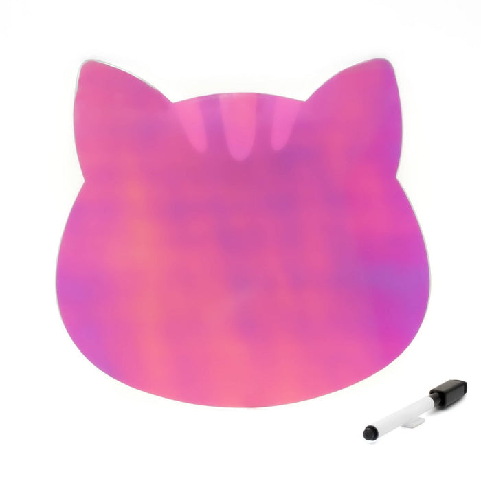 10" Cat Wall Decor Dry Erase Board - Bullseye's Playground