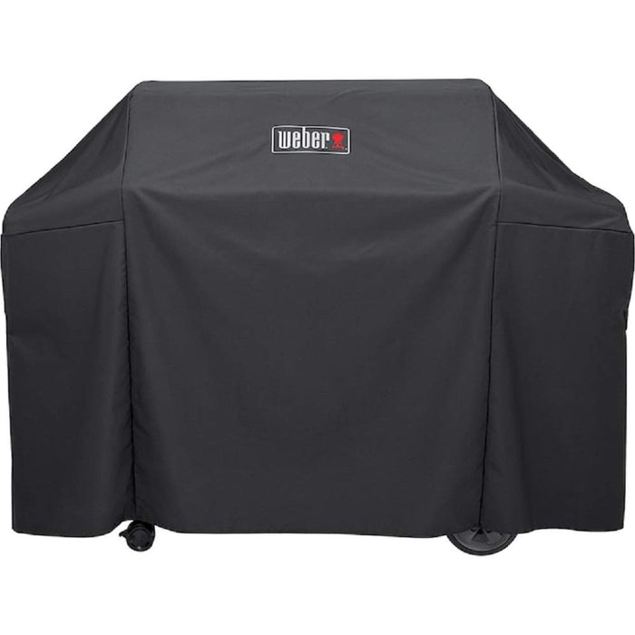 Weber 65-In X 44.5-In Black Polyester Gas Grill Cover