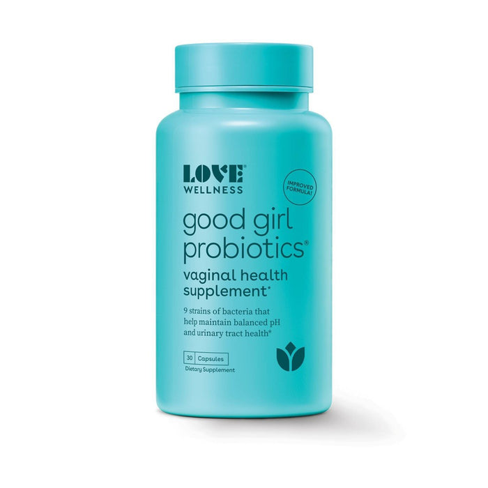 Love Wellness Good Girl Probiotics for Vaginal & Urinary Tract Health - 30ct