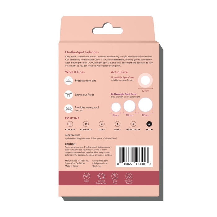 Rael Beauty Miracle Pimple Patches Day & Night Duo Pack - 38ct