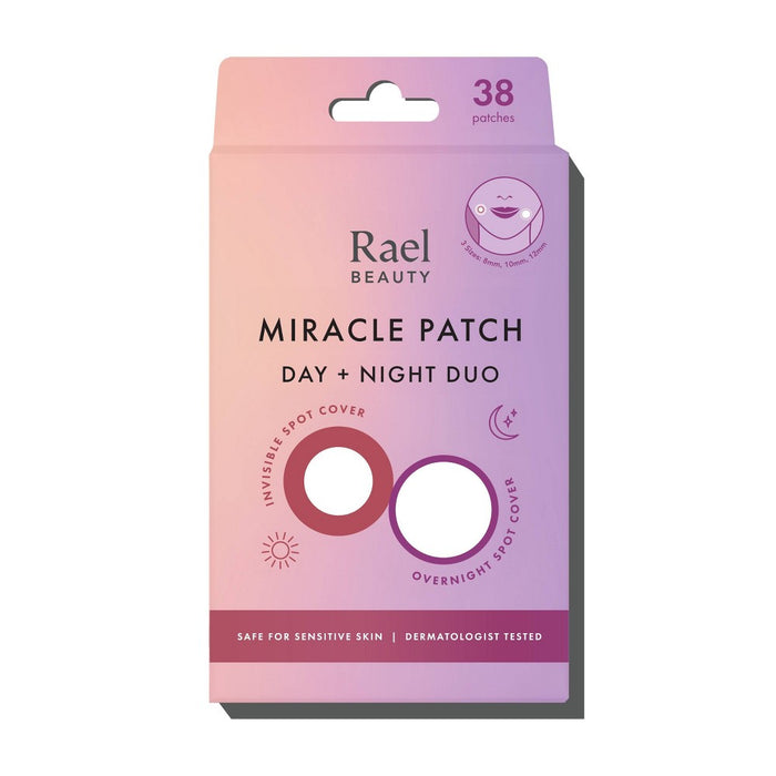 Rael Beauty Miracle Pimple Patches Day & Night Duo Pack - 38ct