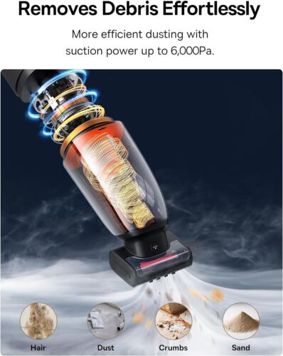 Baseus Handheld Cordless Vacuum Cleaner AP02 for Car, Pet Hair with LED Light