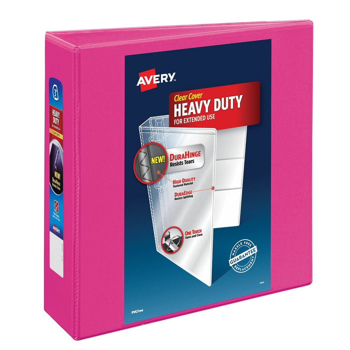 Avery 670 Sheet 3" Ring Binder Pink