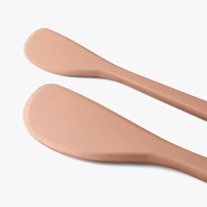 2pc Silicone Spatula Set Terracotta Orange - Figmint: Kitchen Utensil Set, Dishwasher-Safe, Adult Use