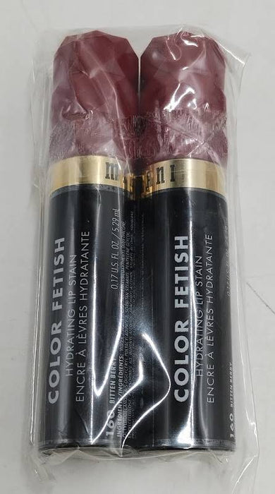 2 PACK!!! Milani Color Fetish Lip Stain - Bitten Berry - 1 fl oz