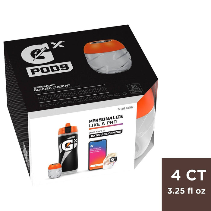 Gatorade 3.25oz GX Glacier Pod Bottle - Cherry
