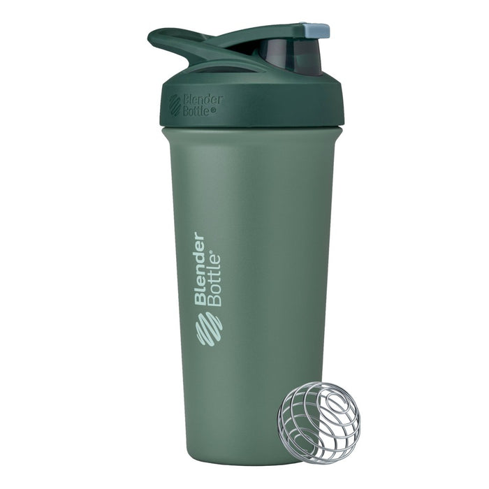 BlenderBottle 25oz Stainless Steel Strada Water Bottle - Sage Green