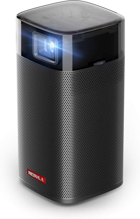 NEBULA By Anker Apollo - Mini Projector With Wifi And Bluetooth, Portable And Small, Ideal For Outdoor Movies, 6W Speaker, 100 Inch Picture, Home Theater Experience, 4Hr Video Playtime