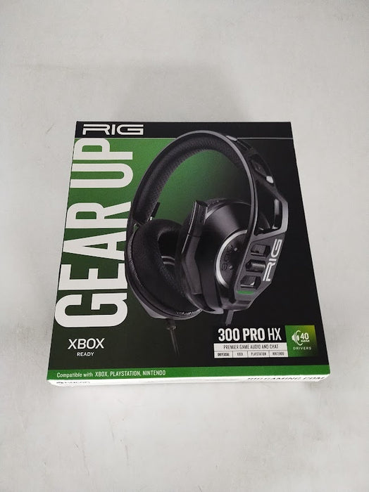 RIG 300 PRO Wired Over-Ear Headset, Black