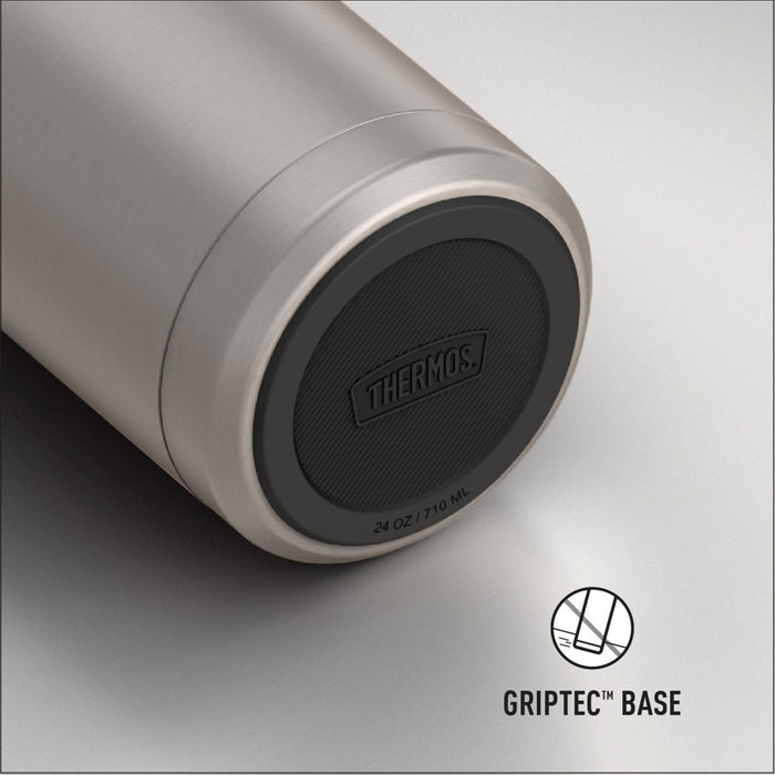 Thermos 40oz Stainless Steel Hydration Water Bottle Stainless Steel Finish