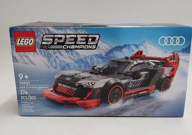 LEGO Speed Champions Audi S1 e-tron quattro Race Car Toy 76921. SEE DETAILS.