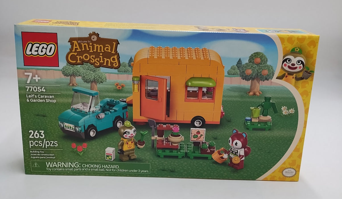 LEGO Animal Crossing Leif's Caravan & Garden Shop Building Toy 77054 SEE DETAILS