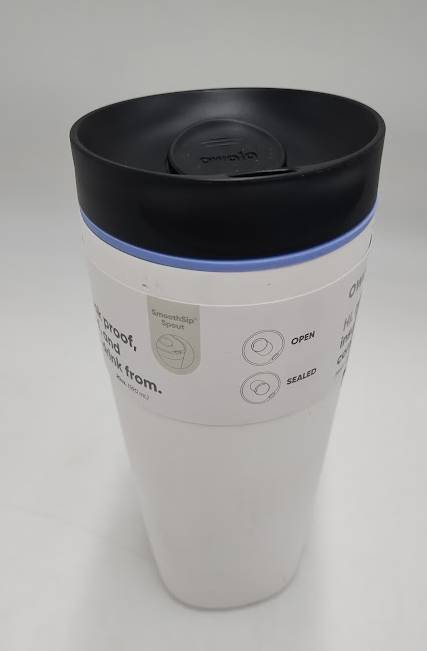 Owala 20oz Stainless Steel SmoothSip Travel Mug - Sleek READ DESCRIPTION
