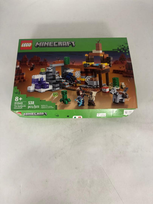 LEGO Minecraft The Badlands Mineshaft Video Game Toy 21263 SEE DETAILS