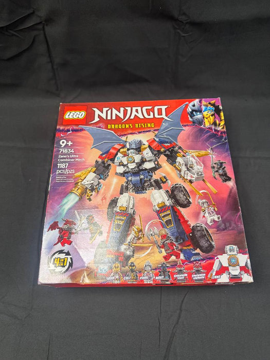LEGO NINJAGO Zane's Ultra Combiner Mech Ninja 4-in-1 71834 SEE DETAILS OPEN BOX