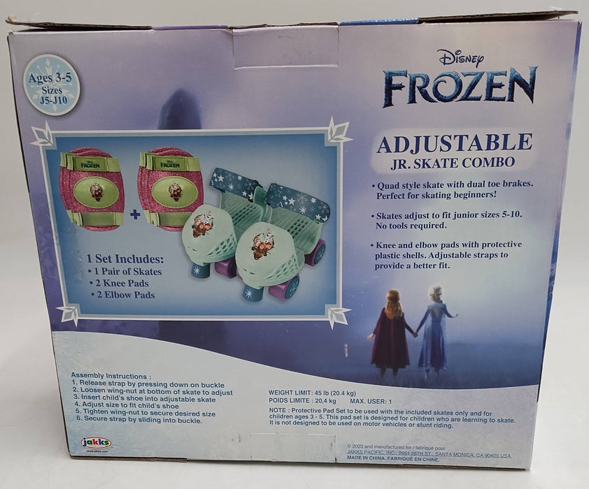 Frozen Kids' Roller Skate with Pad Set.SEE DETAILS.