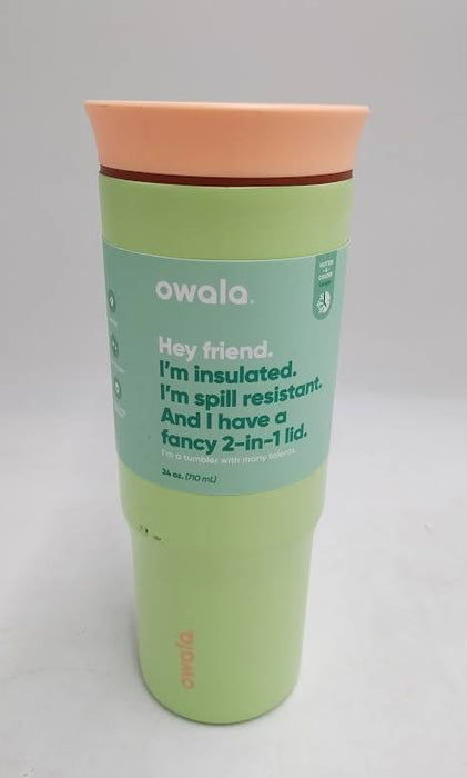 Owala 24oz Stainless Steel Straw Tumbler - Lime Light SEE DETAILS