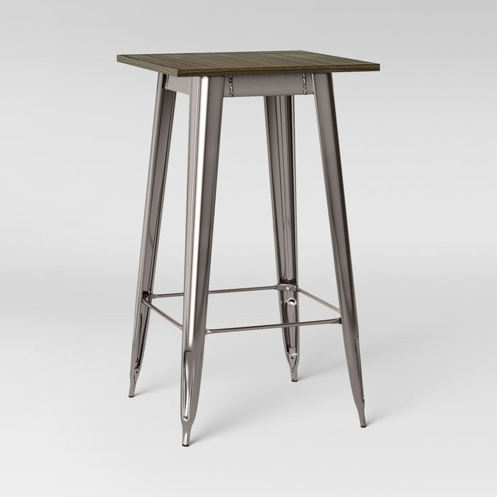 Carlisle Pub Table Wood Silver - Threshold (LOCAL PICKUP ONLY)