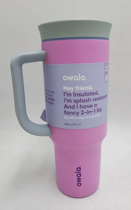 Owala 40oz Stainless Steel Straw Tumbler - Electric Orchid READ DESCRIPTION!!!
