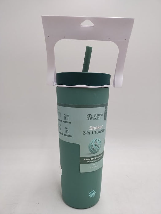 BlenderBottle 24oz Stainless Steel Strada Straw Tumbler - Sage Green SEE DETAILS
