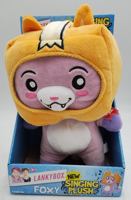 LankyBox Foxy 11" Singing Plush