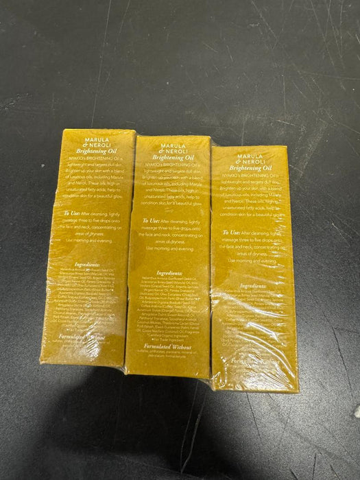 3 PACK nyakio Marula & Neroli Brightening Oil - 1 fl oz 3 PACK!!!!!!!!