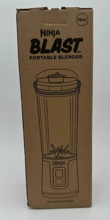 Ninja Blast 18oz Portable Blender Lemon Meringue BC151LB: 1-Speed, Dishwasher-Safe, Plastic & Stainless Steel, 1.75 lbs