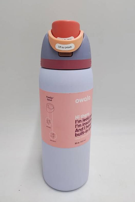 Owala 32oz FreeSip Stainless Steel Water Bottle - Periwinkle Twinkle SEE DETAILS