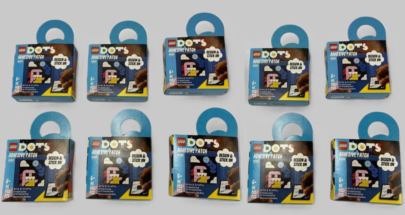 LOT OF 10!!! LEGO DOTS Adhesive Patch 41954