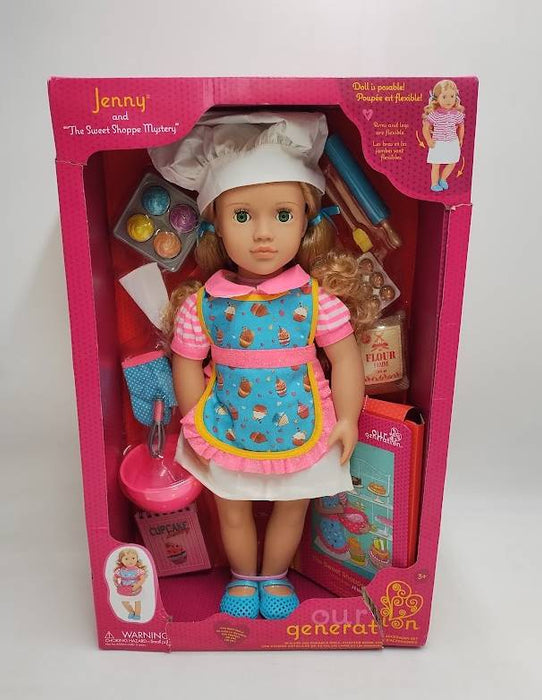 Our Generation Deluxe Doll with Book - Jenny SEE DETAILS