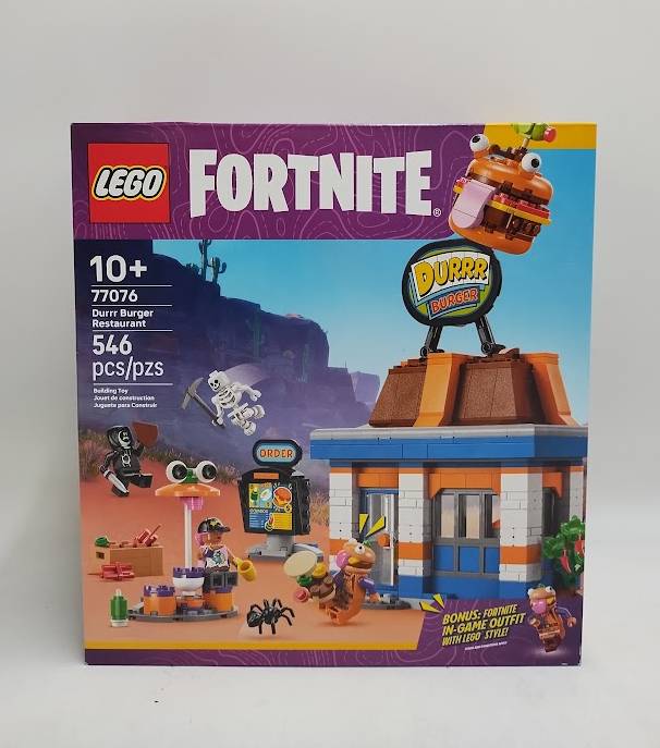 LEGO Fortnite Durrr Burger Restaurant Kids Toy 77076 SEE DETAILS