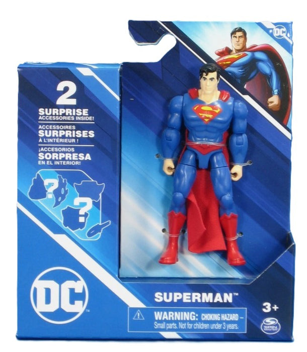 DC Basic 4" Figure - Superman S1 V1 M6 P2