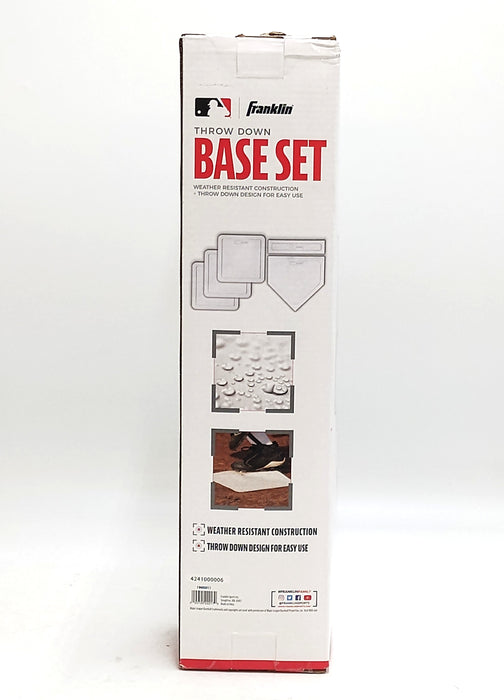 Franklin Sports Throw Down Baseball Bases - 5pc Set *SEE DETAILS*