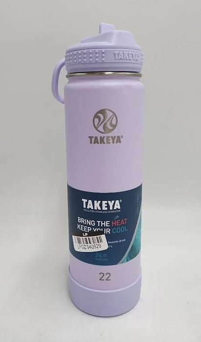 Takeya 22oz Actives Stainless Steel Water Bottle - Lavender SEE DETAILS