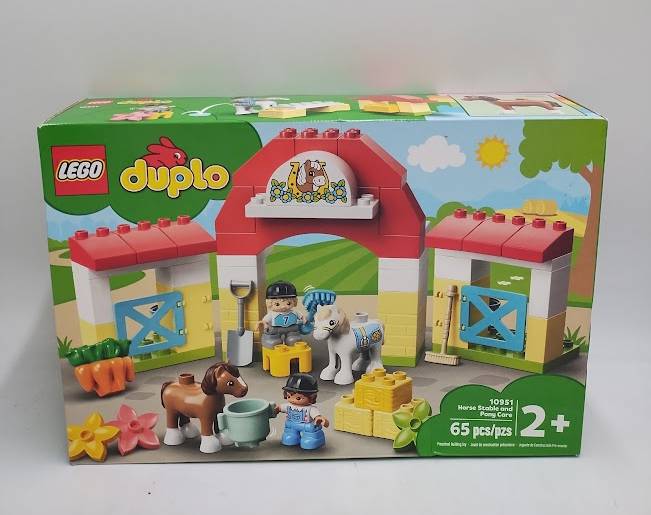 LEGO DUPLO Town Horse Stable and Pony Care Building Toy 10951 SEE DETAILS