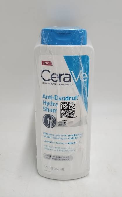 3 PACK !! CeraVe Anti-Dandruff Scalp Care Shampoo - 12 fl oz