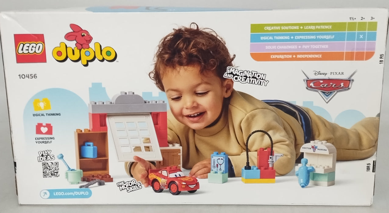 LEGO DUPLO Disney and Pixar Cars McQueen's Visit to Doc's Garage Building Set 10456