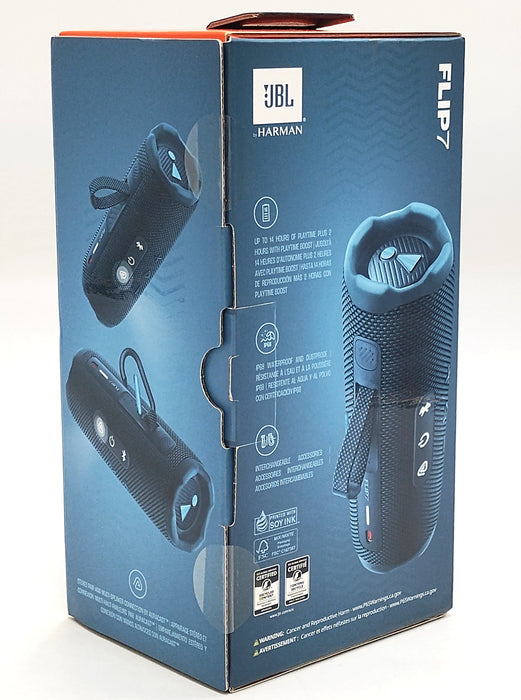JBL Flip 7 Portable Speaker - Blue