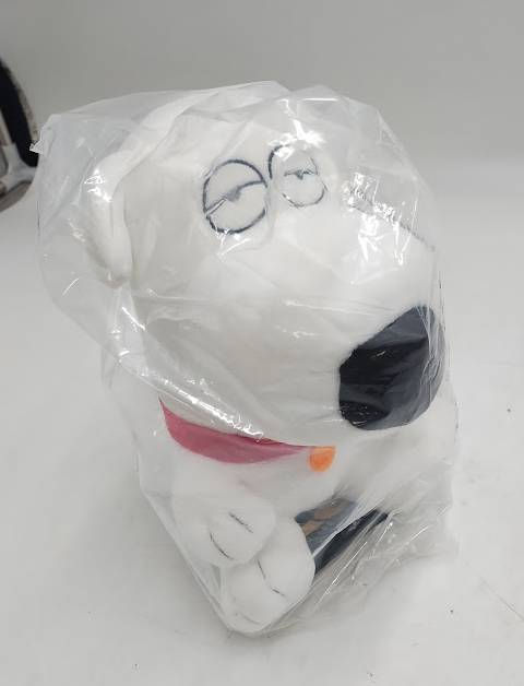 NECA Family Guy Phunny Plush Brian Figure