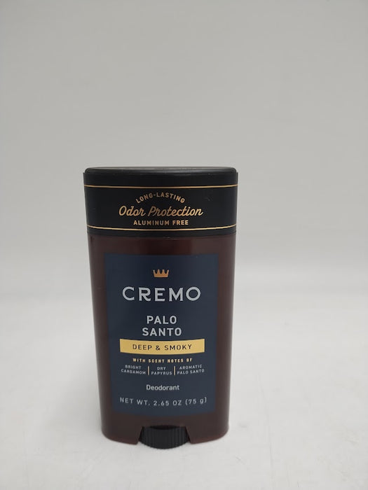 Cremo Deodorant Palo Santo - 2.65oz