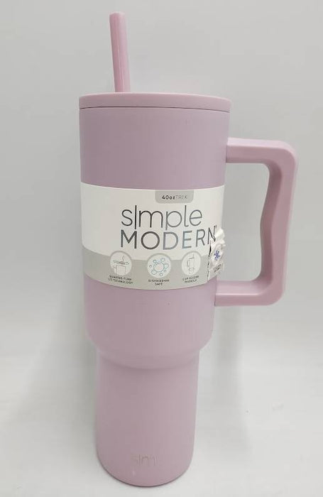 Simple Modern Trek 40oz Lidded Tumbler Lavender Mist READ DESCRIPTION