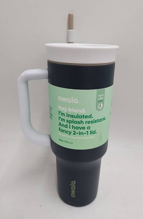 Owala 40oz Straw Stainless Steel Tumbler - Navy Nights READ DESCRIPTION