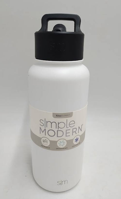 Simple Modern Summit 32oz Water Bottle Winter White READ DESCRIPTION