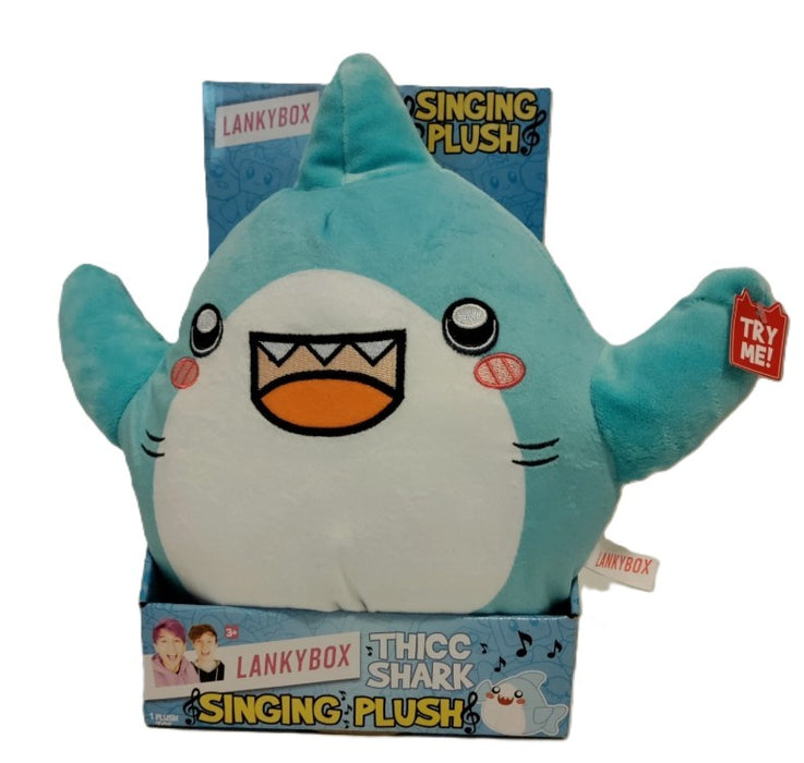 LankyBox Thicc Shark 11" Plush with Sound